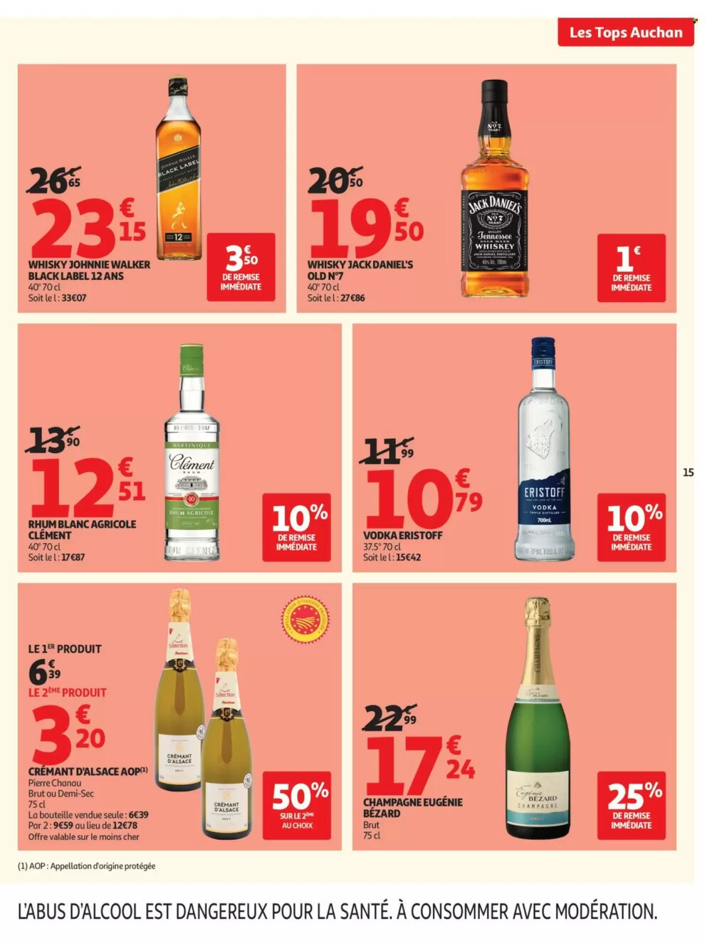 Prospectus promotionnel Auchan valable à partir du 27/01/2026 - Page 15.