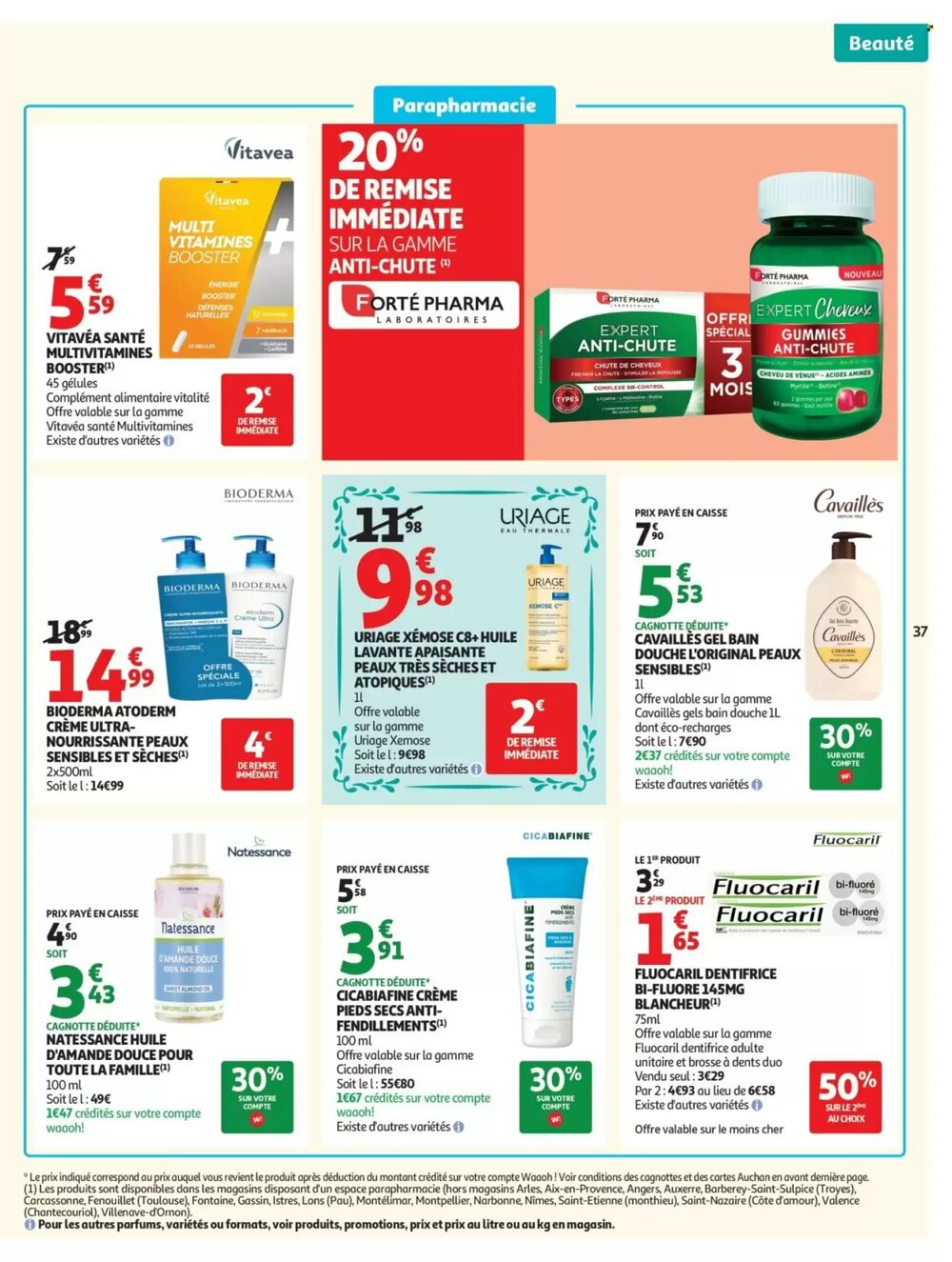 Prospectus promotionnel Auchan valable à partir du 27/01/2026 - Page 37.