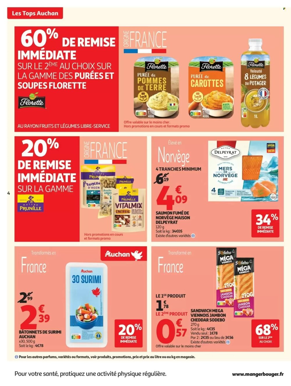 Prospectus promotionnel Auchan valable à partir du 27/01/2026 - Page 4.