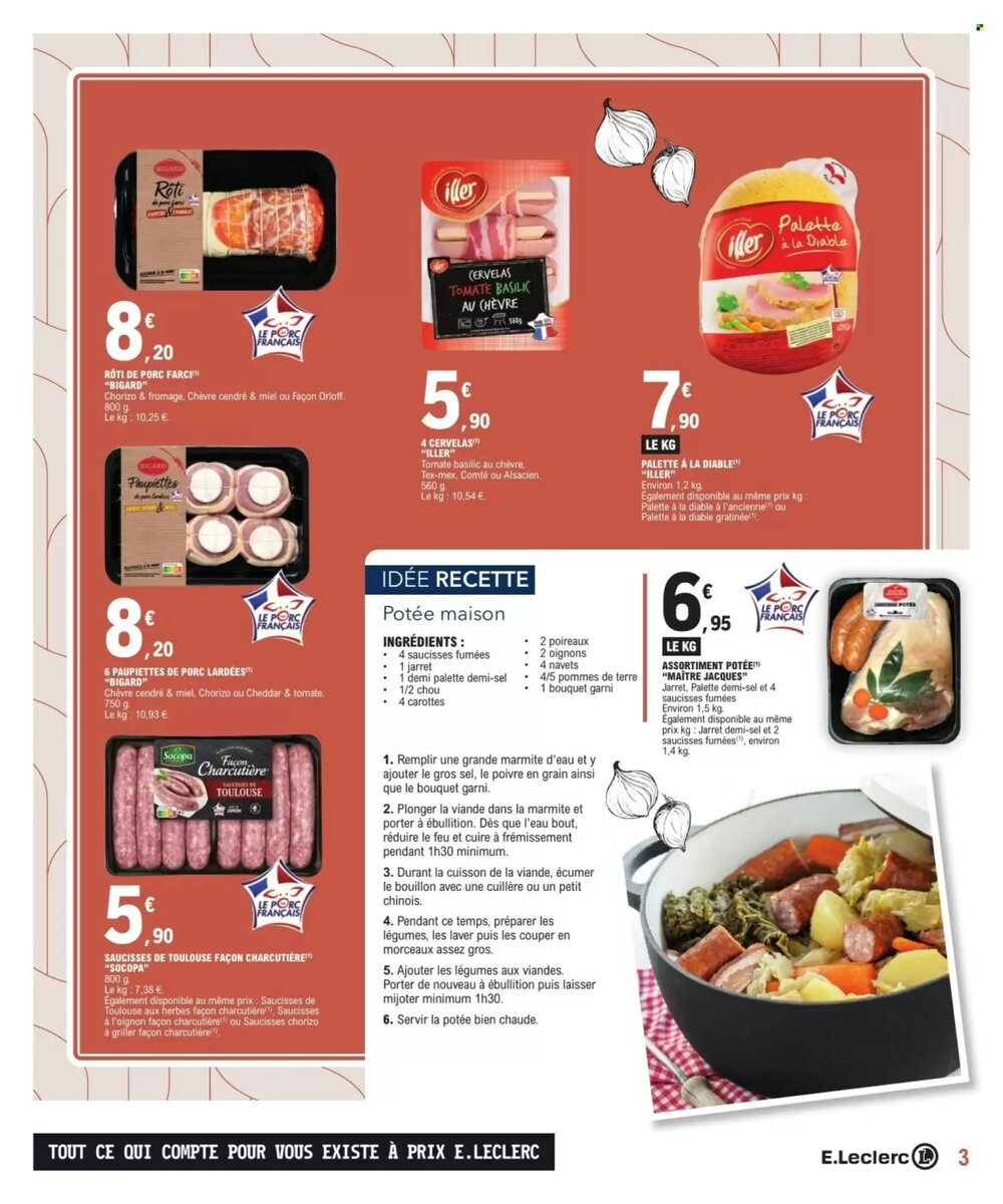 Prospectus promotionnel E.Leclerc valable à partir du 27/01/2026 - Page 3.
