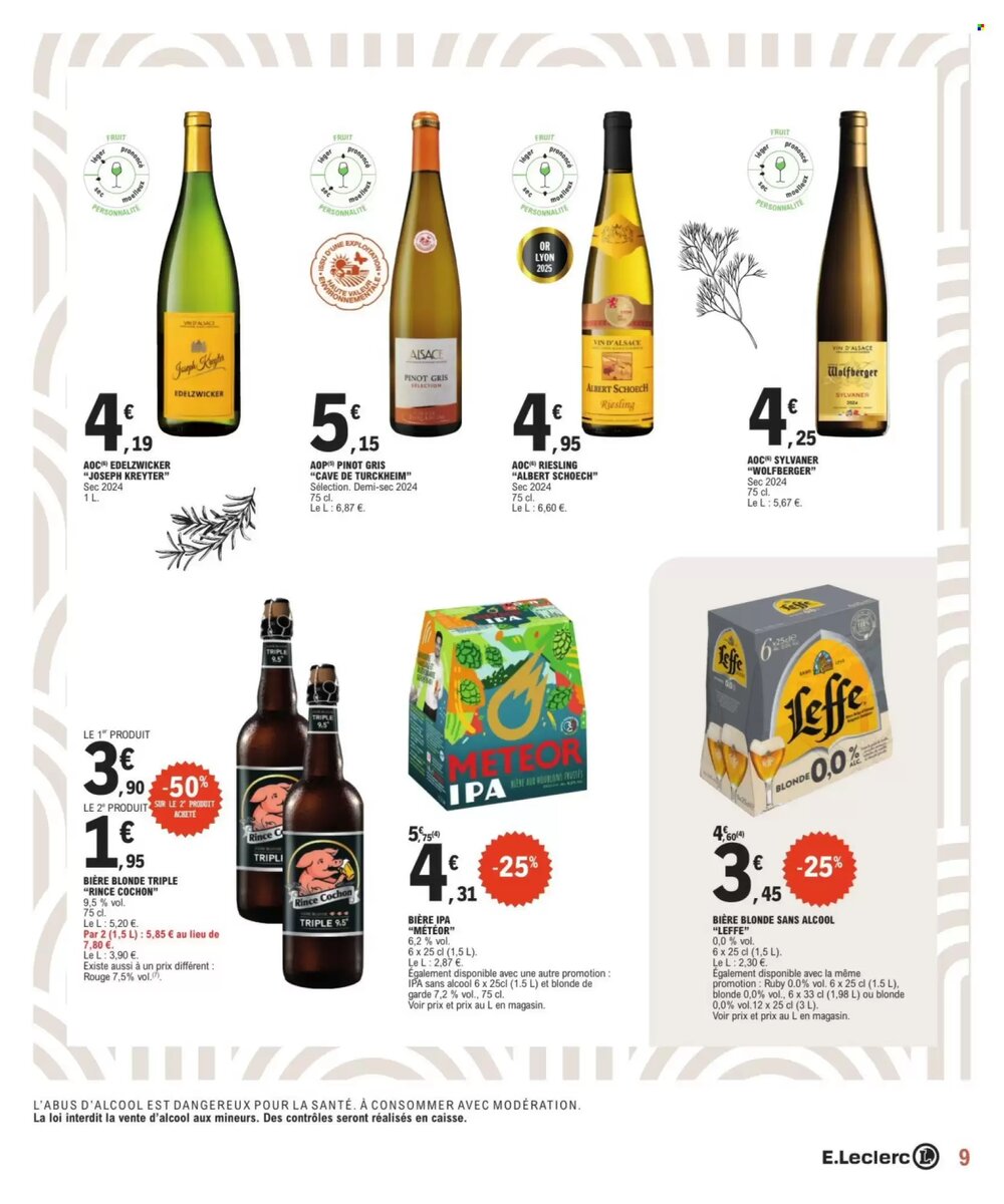 Prospectus promotionnel E.Leclerc valable à partir du 27/01/2026 - Page 9.