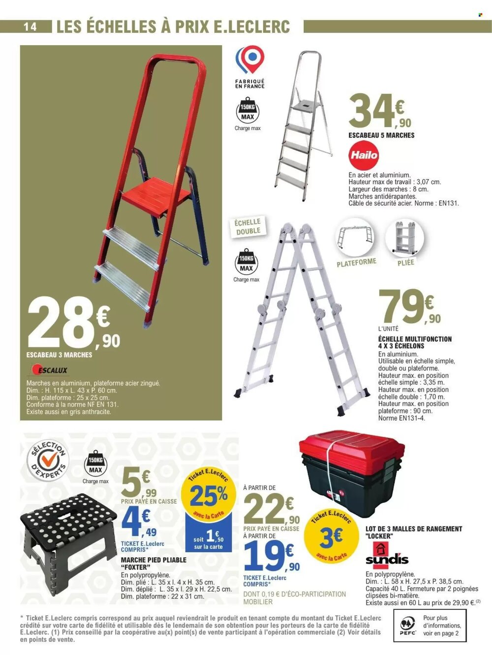 Prospectus promotionnel E.Leclerc valable à partir du 27/01/2026 - Page 14.