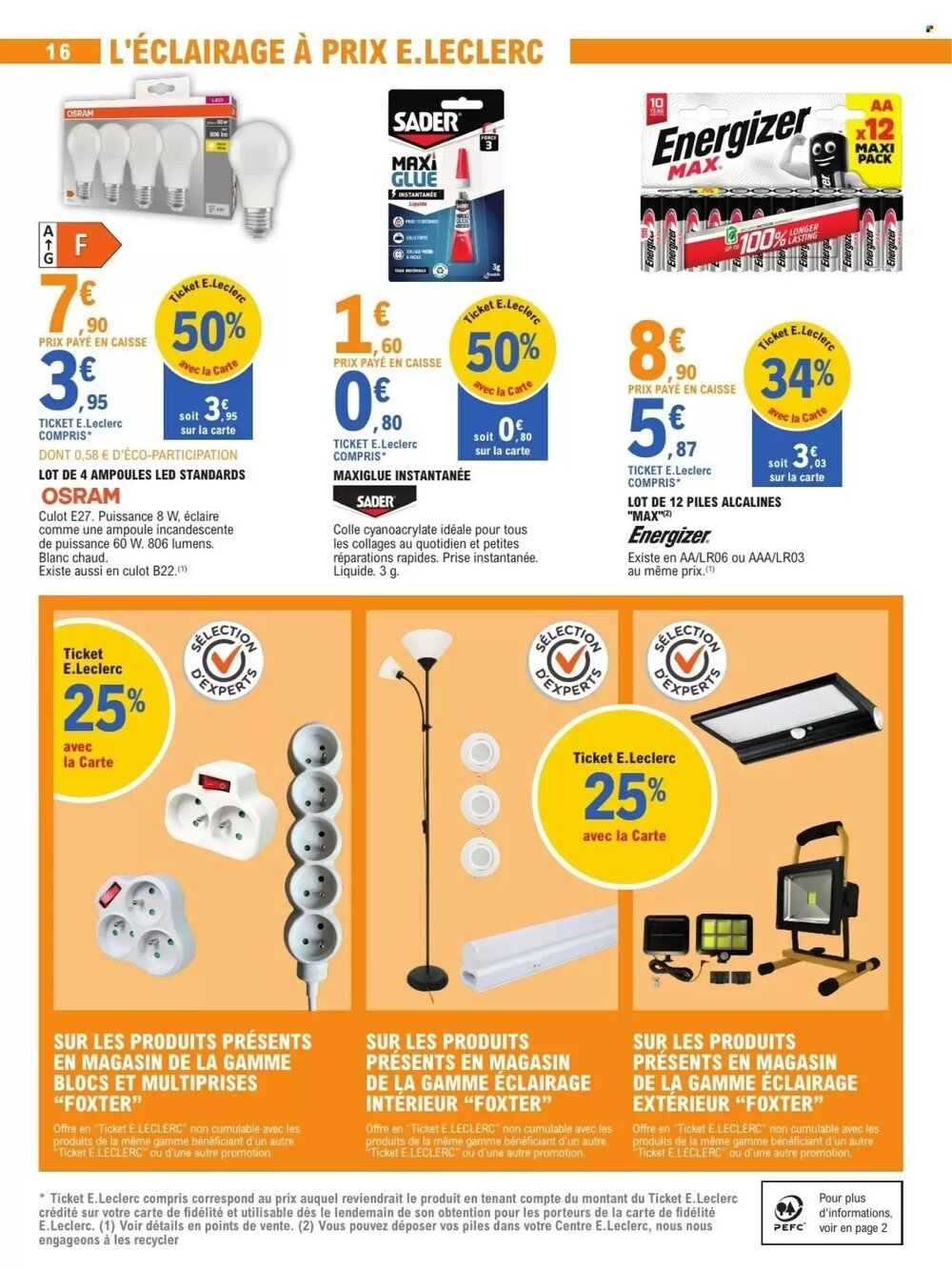 Prospectus promotionnel E.Leclerc valable à partir du 27/01/2026 - Page 16.