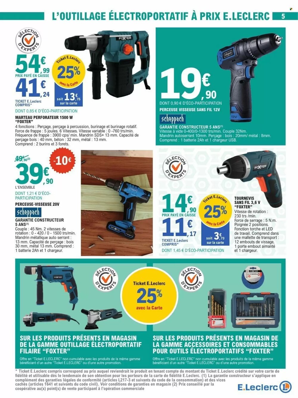 Prospectus promotionnel E.Leclerc valable à partir du 27/01/2026 - Page 5.
