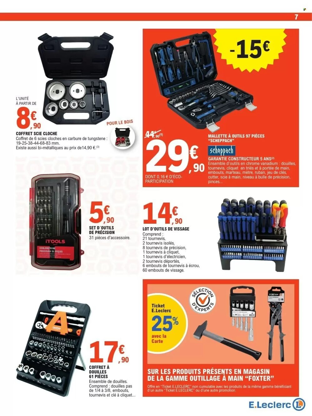 Prospectus promotionnel E.Leclerc valable à partir du 27/01/2026 - Page 7.