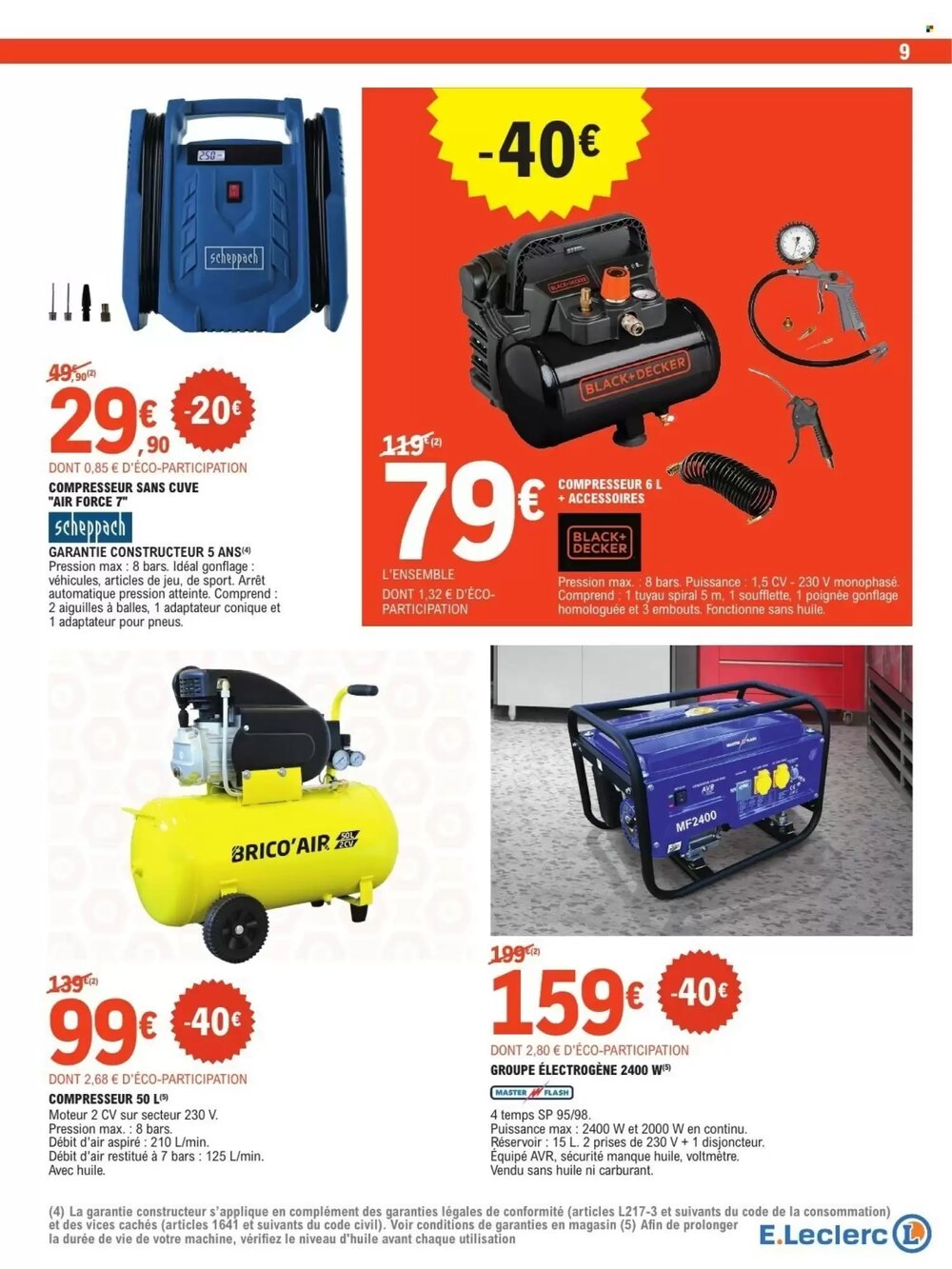 Prospectus promotionnel E.Leclerc valable à partir du 27/01/2026 - Page 9.