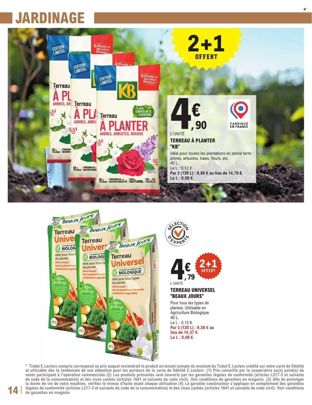 Prospectus promotionnel E.Leclerc Brico valable à partir du 27/01/2026 - Page 14.