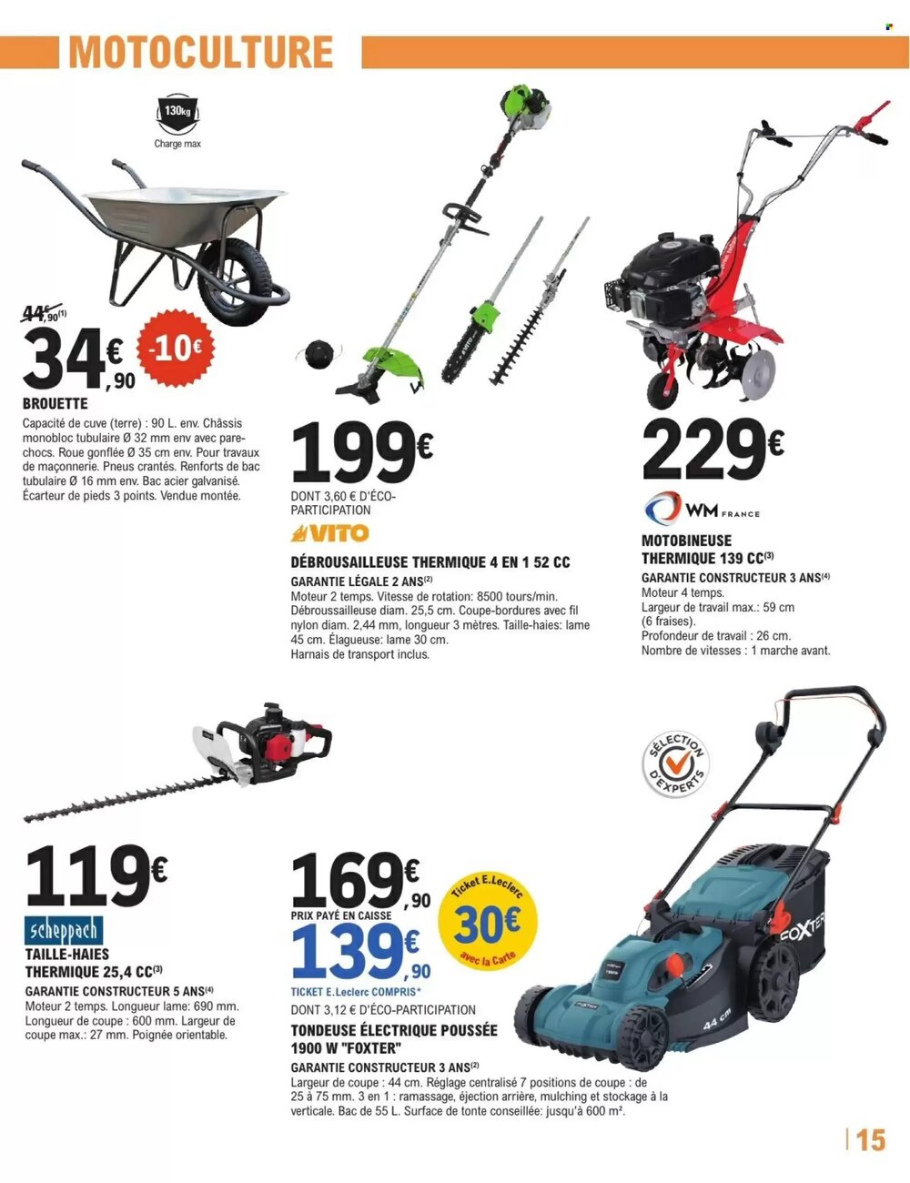 Prospectus promotionnel E.Leclerc Brico valable à partir du 27/01/2026 - Page 15.