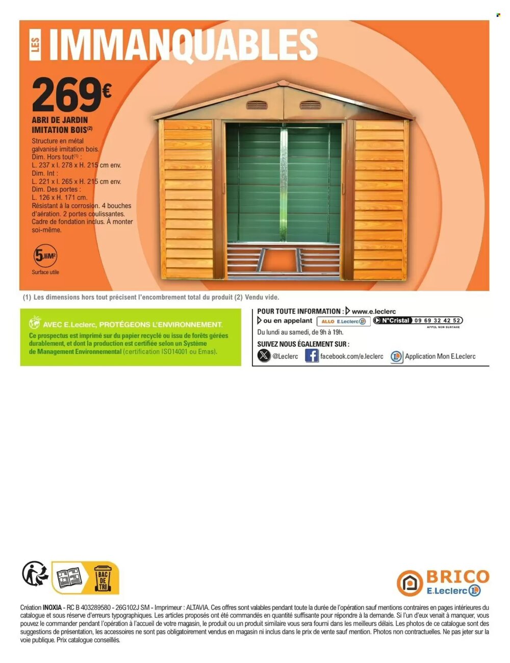Prospectus promotionnel E.Leclerc Brico valable à partir du 27/01/2026 - Page 16.