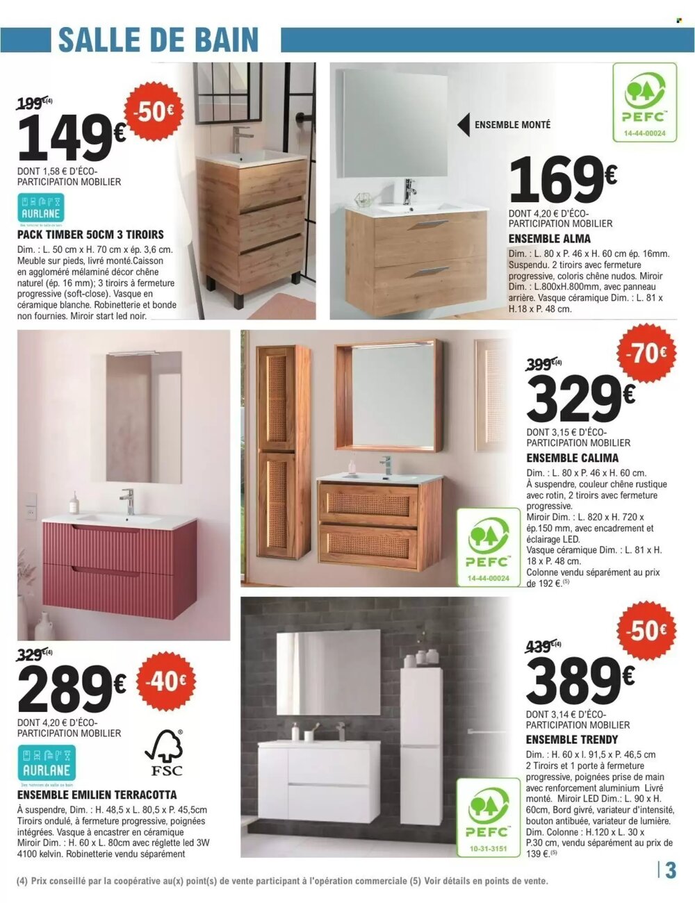 Prospectus promotionnel E.Leclerc Brico valable à partir du 27/01/2026 - Page 3.