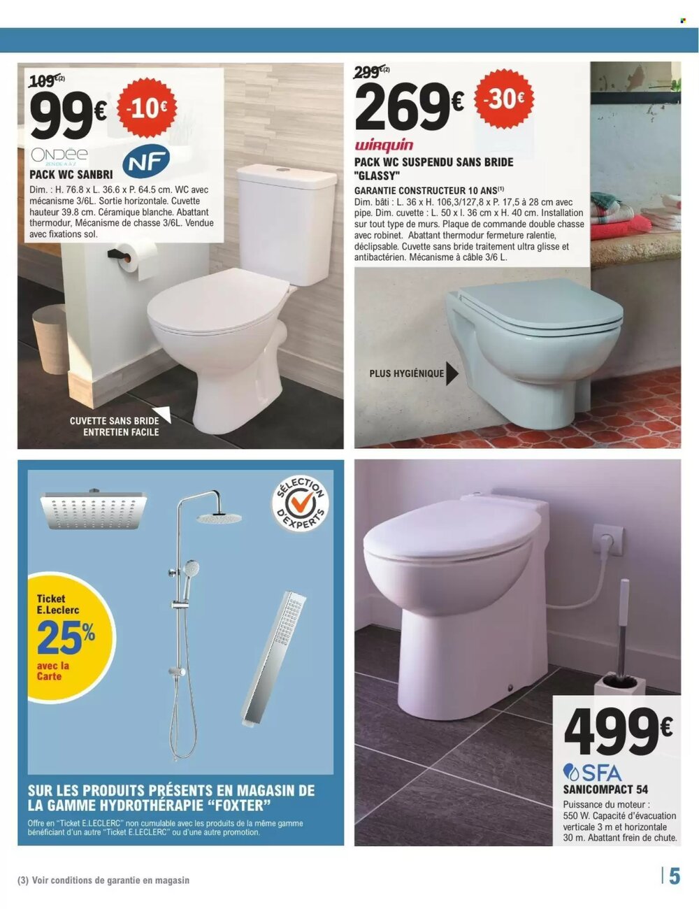 Prospectus promotionnel E.Leclerc Brico valable à partir du 27/01/2026 - Page 5.