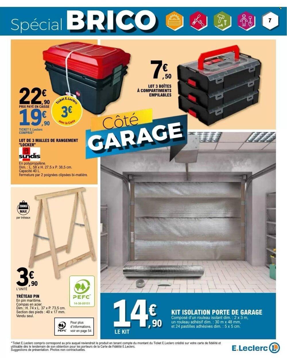 Prospectus promotionnel E.Leclerc valable à partir du 27/01/2026 - Page 7.