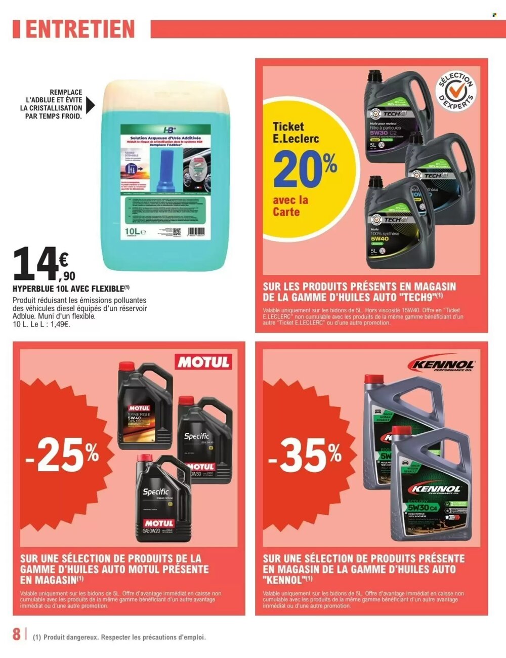 Prospectus promotionnel E.Leclerc L'Auto valable à partir du 27/01/2026 - Page 8.