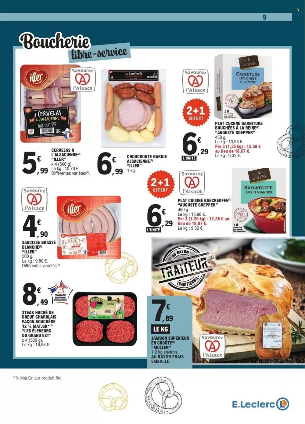 Prospectus promotionnel E.Leclerc valable à partir du 27/01/2026 - Page 9.