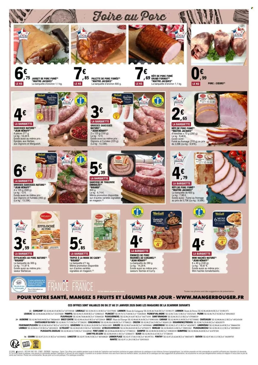 Prospectus promotionnel E.Leclerc valable à partir du 27/01/2026 - Page 2.