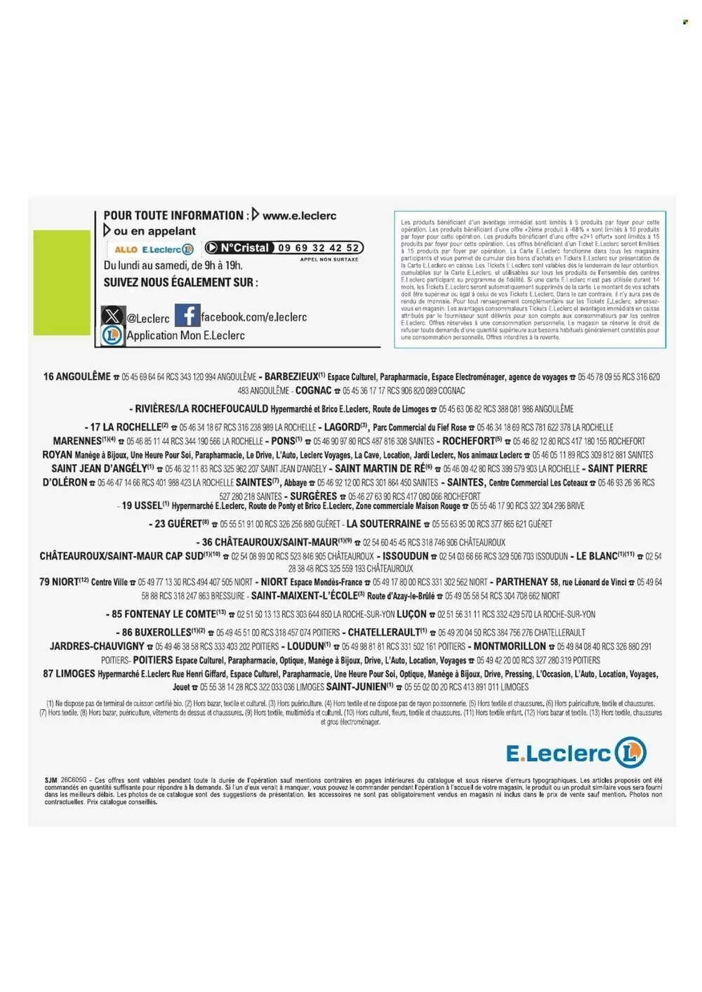 Prospectus promotionnel E.Leclerc valable à partir du 27/01/2026 - Page 8.