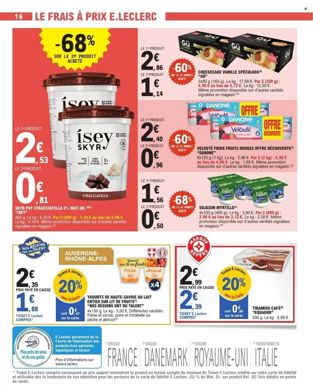 Prospectus promotionnel E.Leclerc valable à partir du 27/01/2026 - Page 16.