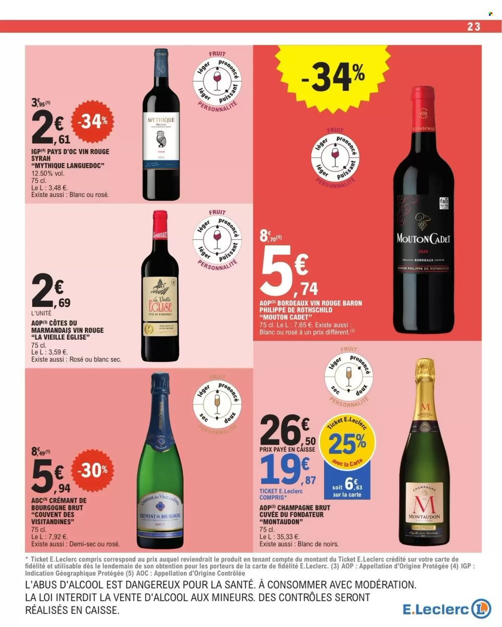 Prospectus promotionnel E.Leclerc valable à partir du 27/01/2026 - Page 23.