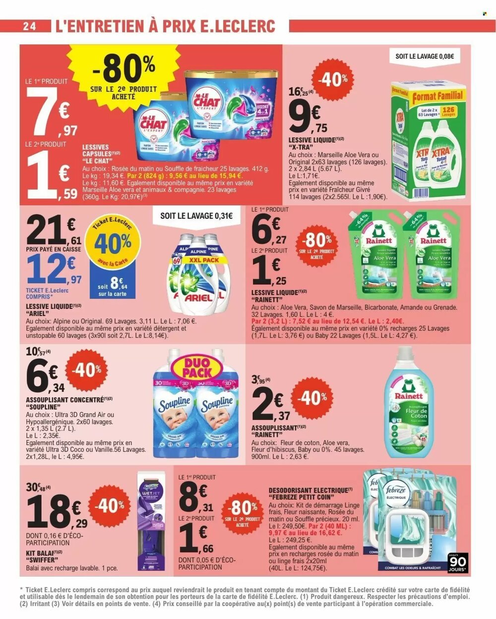 Prospectus promotionnel E.Leclerc valable à partir du 27/01/2026 - Page 24.