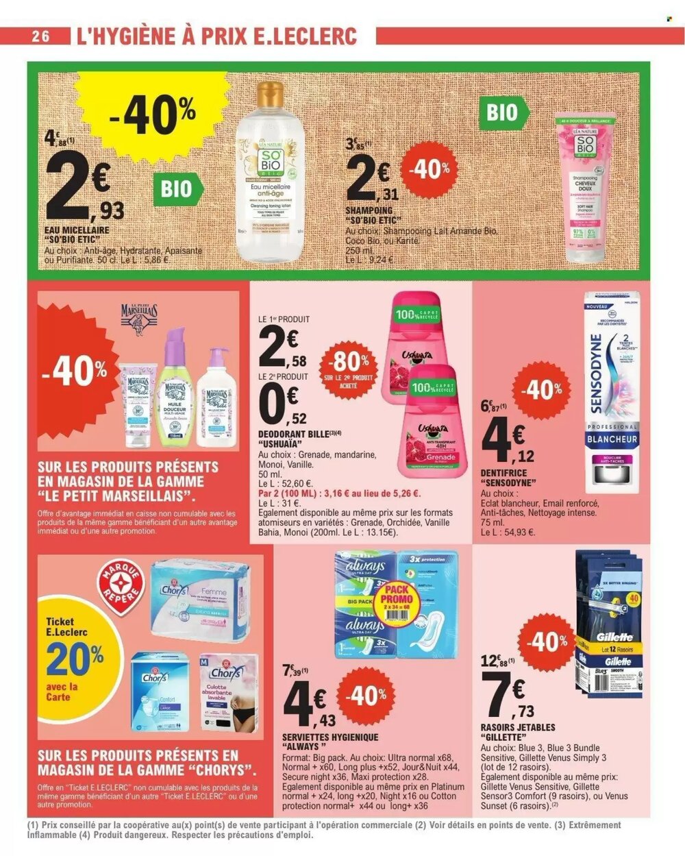 Prospectus promotionnel E.Leclerc valable à partir du 27/01/2026 - Page 26.