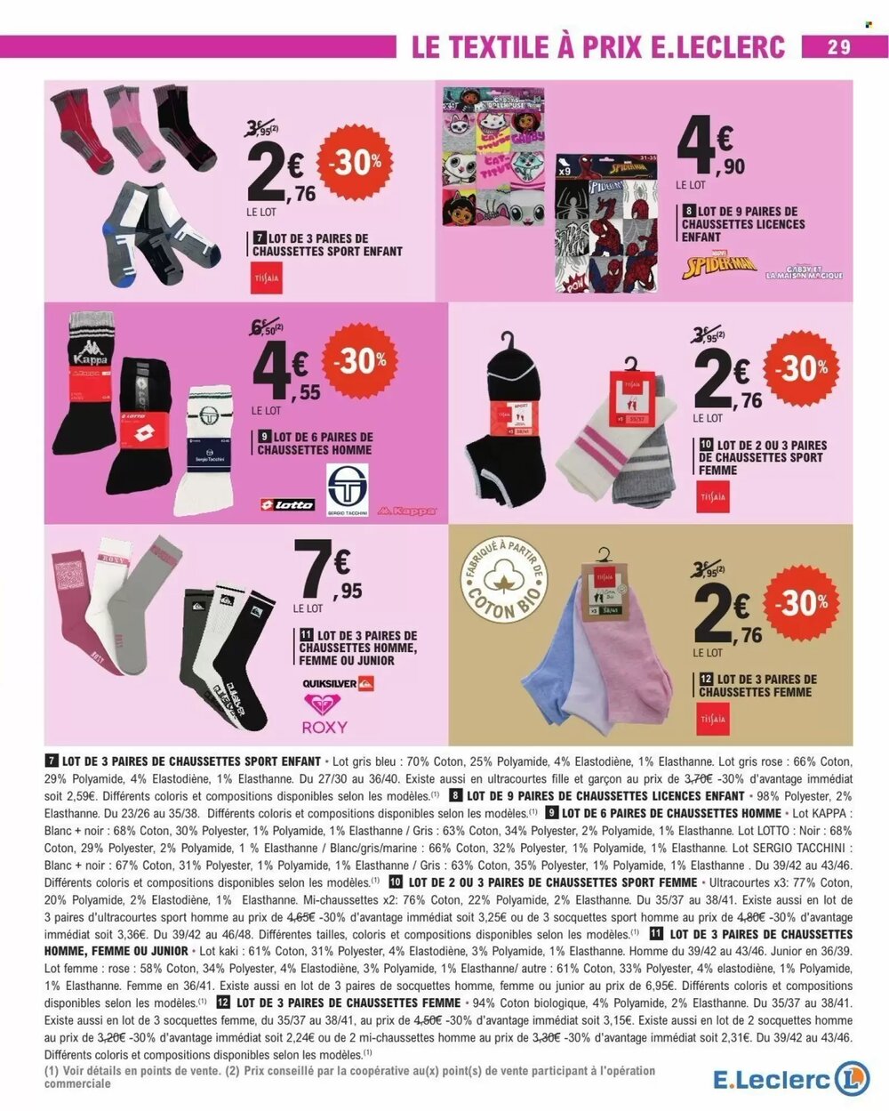 Prospectus promotionnel E.Leclerc valable à partir du 27/01/2026 - Page 29.