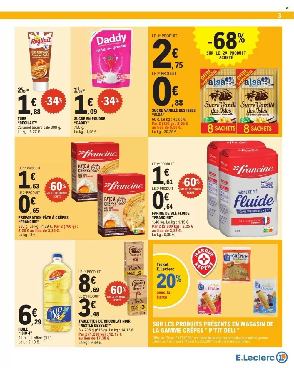 Prospectus promotionnel E.Leclerc valable à partir du 27/01/2026 - Page 3.