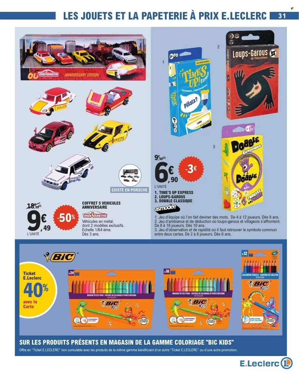 Prospectus promotionnel E.Leclerc valable à partir du 27/01/2026 - Page 31.