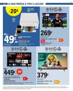 Prospectus promotionnel E.Leclerc valable à partir du 27/01/2026 - Page 34.
