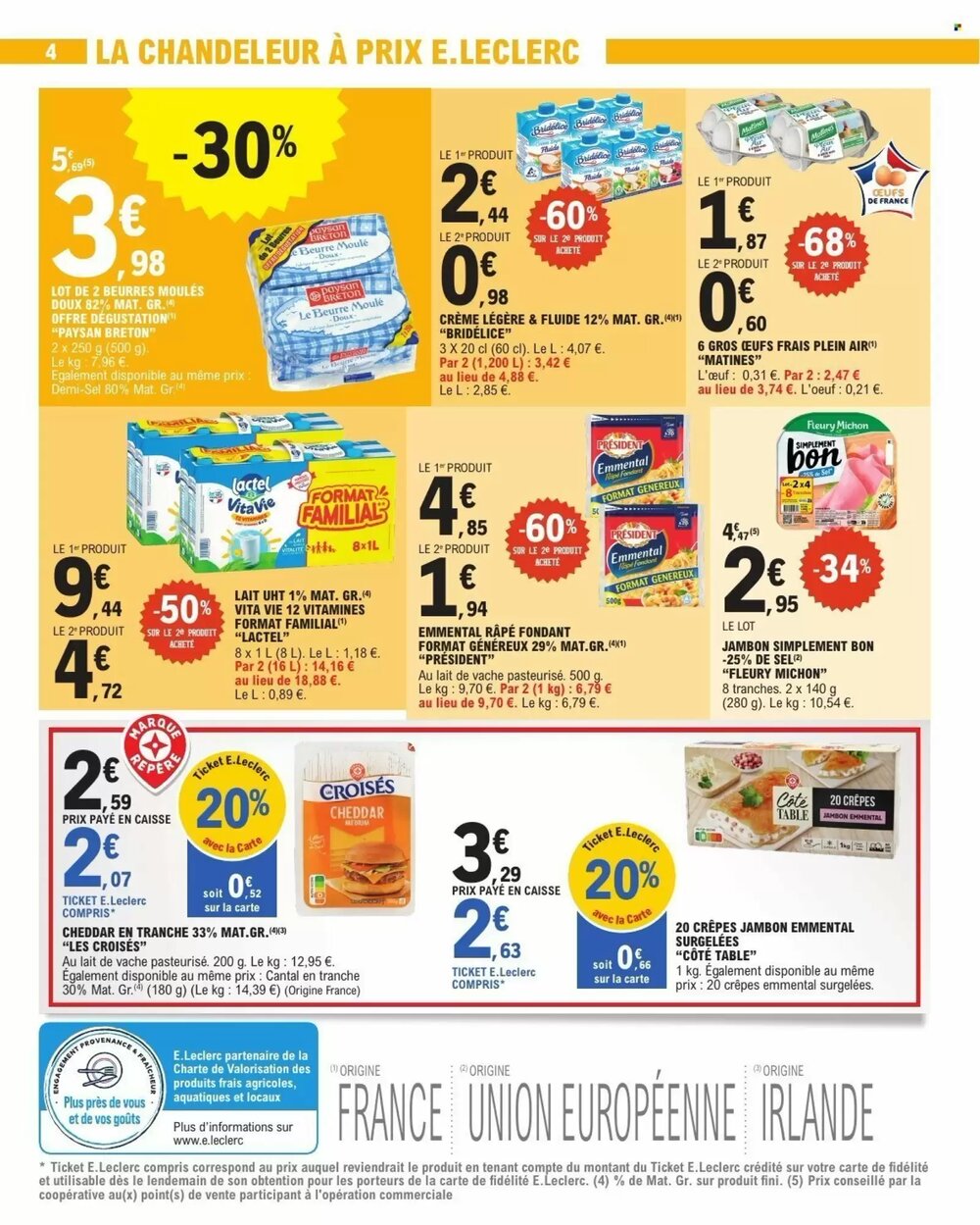 Prospectus promotionnel E.Leclerc valable à partir du 27/01/2026 - Page 4.