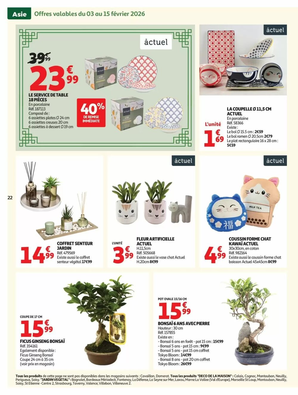 Prospectus promotionnel Auchan valable à partir du 27/01/2026 - Page 22.