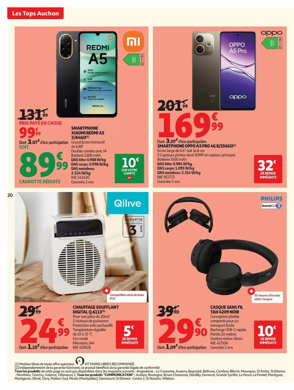 Prospectus promotionnel Auchan valable à partir du 27/01/2026 - Page 20.