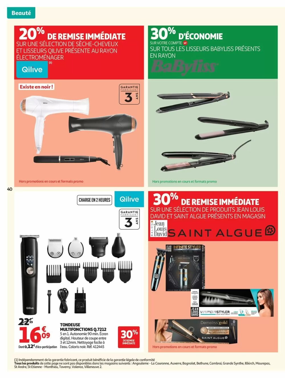 Prospectus promotionnel Auchan valable à partir du 27/01/2026 - Page 40.