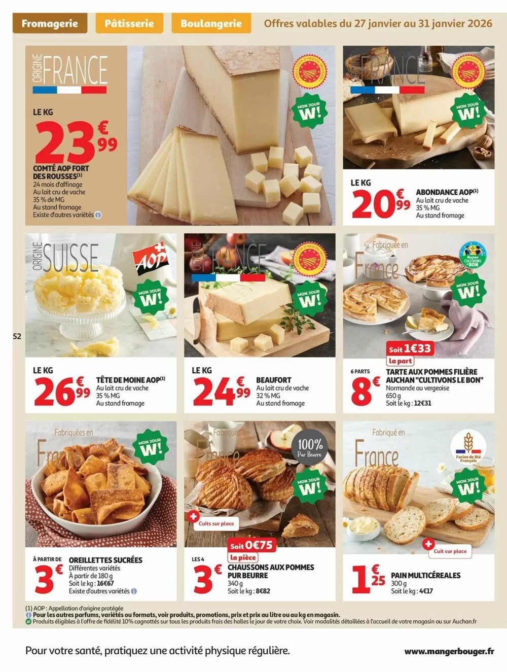 Prospectus promotionnel Auchan valable à partir du 27/01/2026 - Page 52.