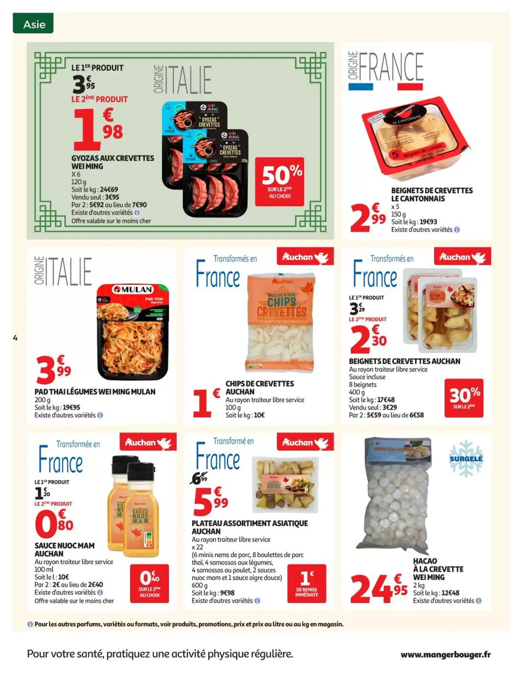 Prospectus promotionnel Auchan valable à partir du 27/01/2026 - Page 4.