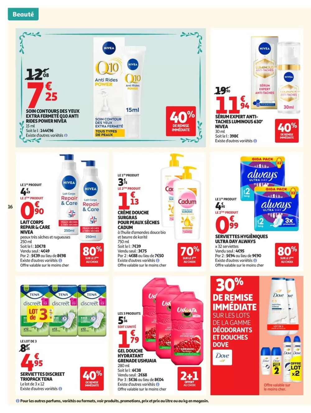 Prospectus promotionnel Auchan valable à partir du 27/01/2026 - Page 16.