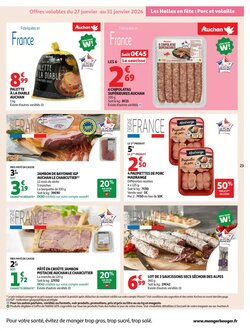 Prospectus promotionnel Auchan valable à partir du 27/01/2026 - Page 23.