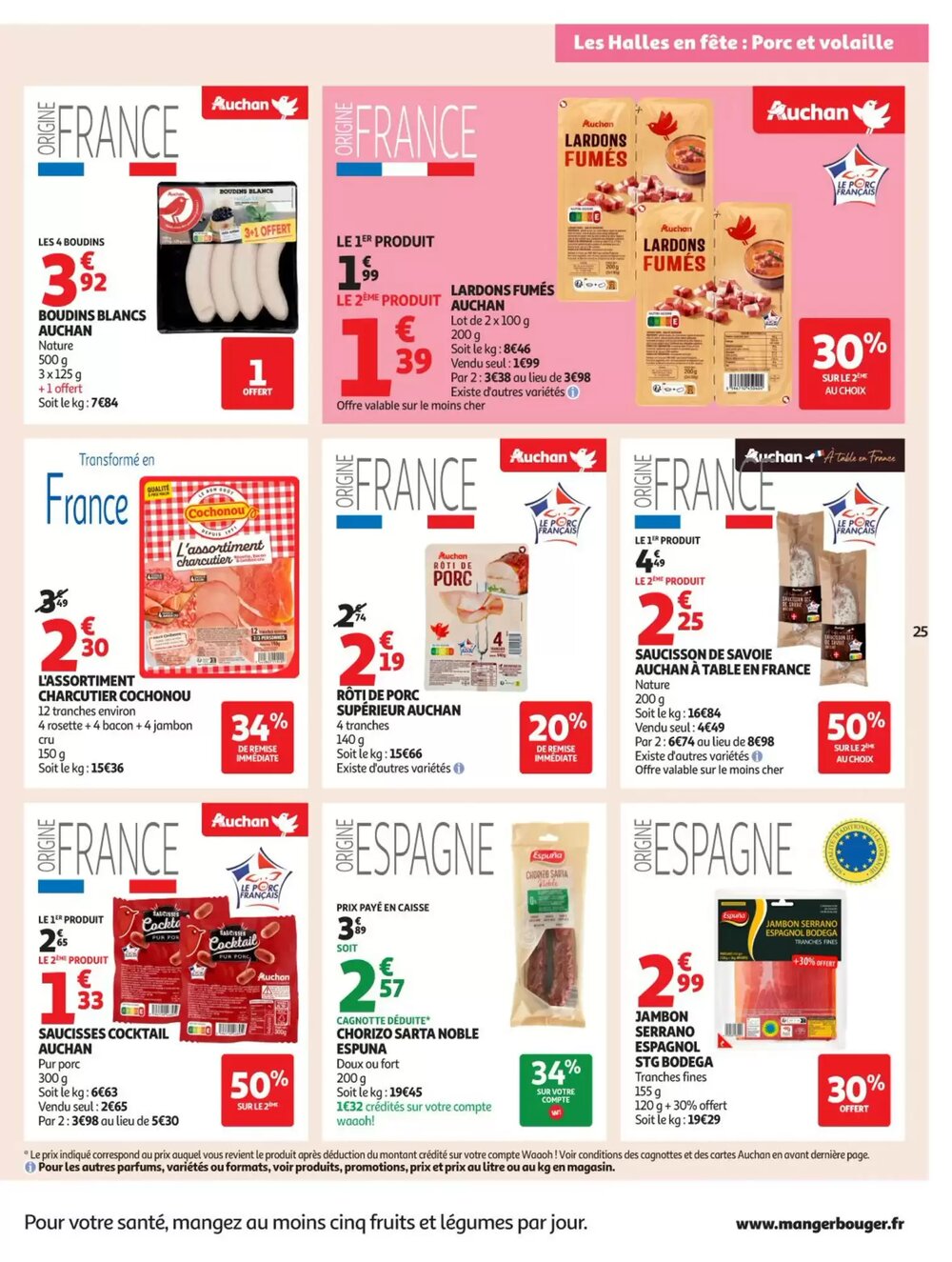 Prospectus promotionnel Auchan valable à partir du 27/01/2026 - Page 25.