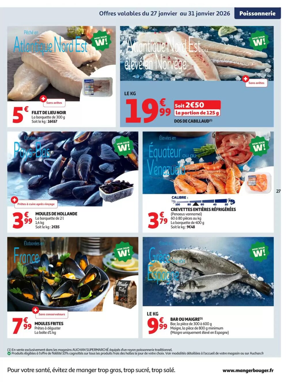 Prospectus promotionnel Auchan valable à partir du 27/01/2026 - Page 27.