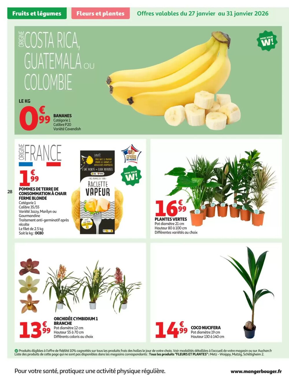 Prospectus promotionnel Auchan valable à partir du 27/01/2026 - Page 28.
