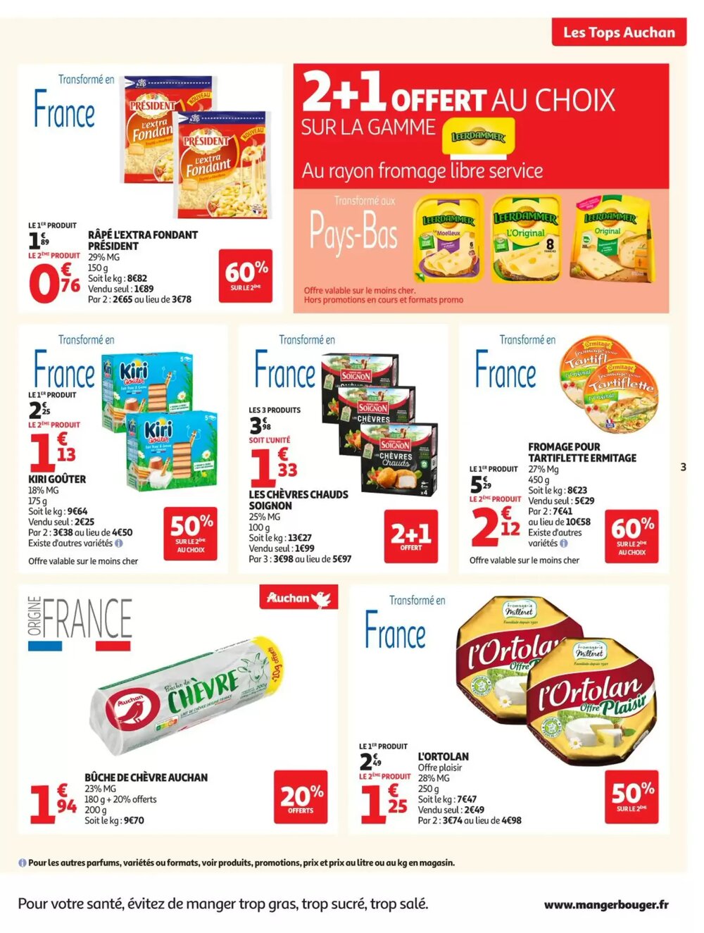 Prospectus promotionnel Auchan valable à partir du 27/01/2026 - Page 3.