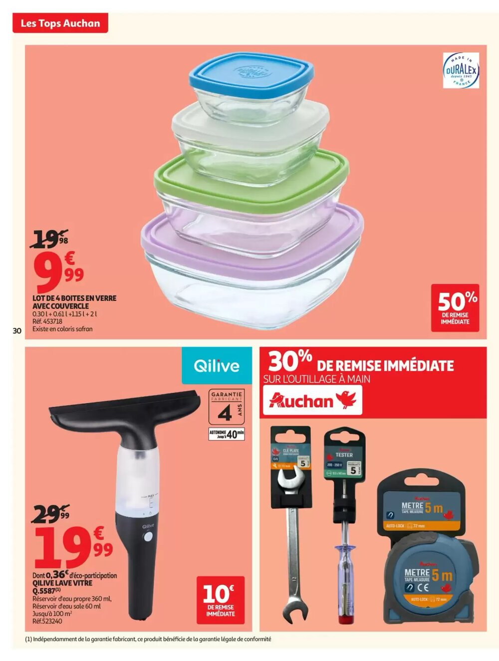 Prospectus promotionnel Auchan valable à partir du 27/01/2026 - Page 30.