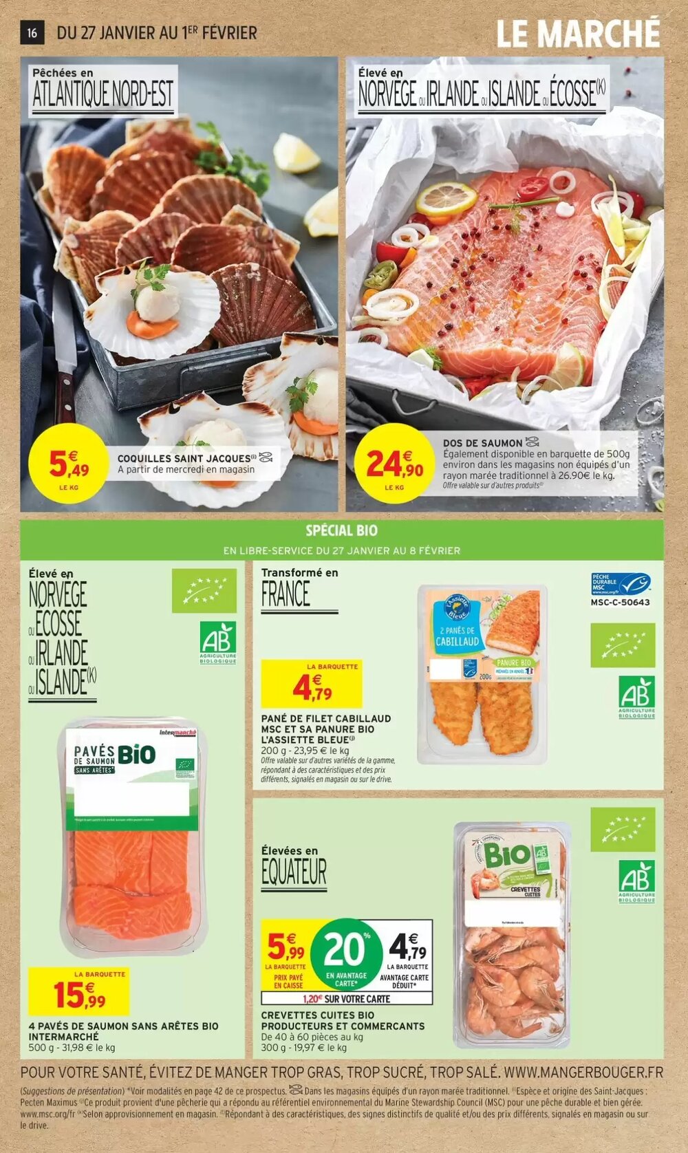 Prospectus promotionnel Intermarché valable à partir du 27/01/2026 - Page 16.