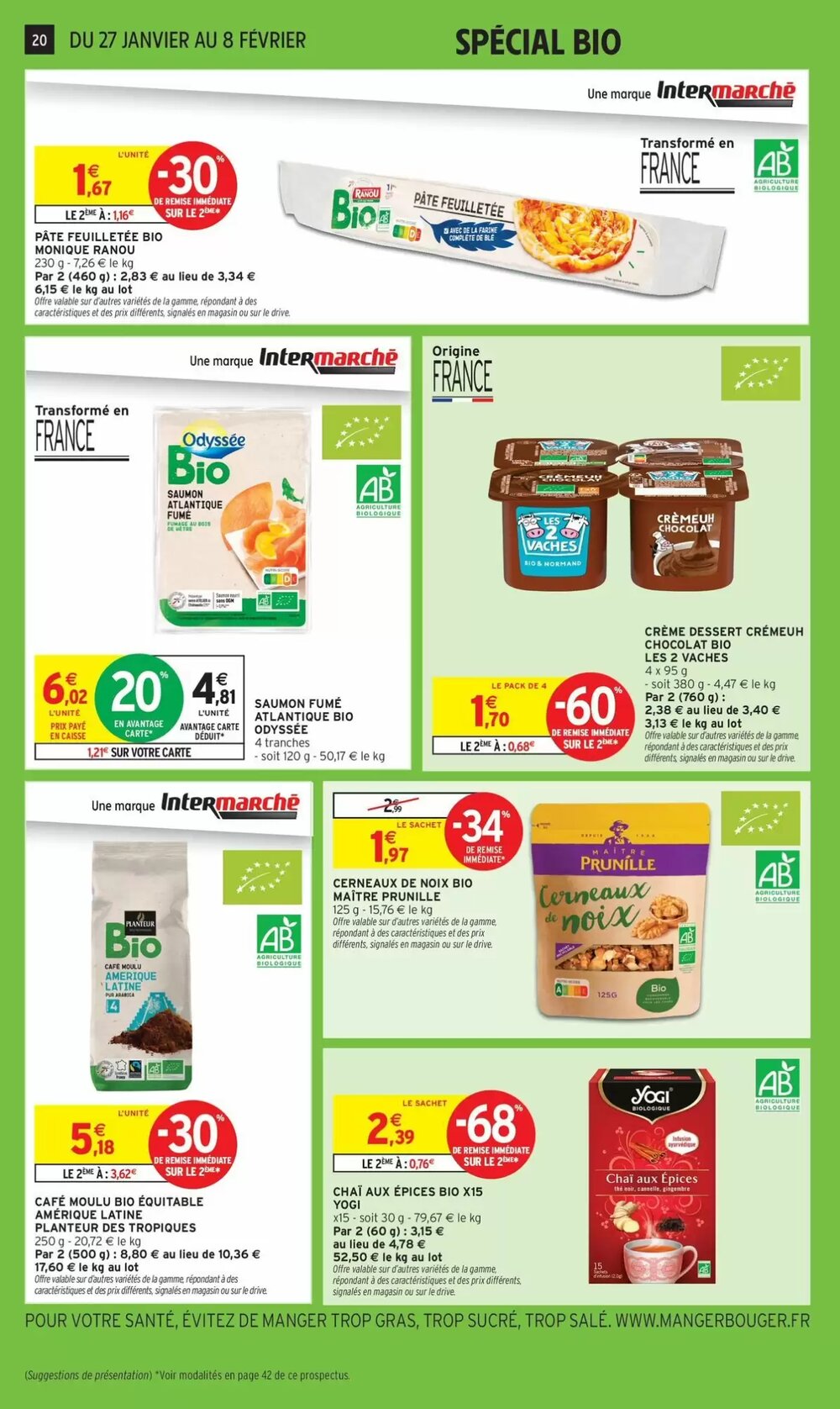 Prospectus promotionnel Intermarché valable à partir du 27/01/2026 - Page 20.