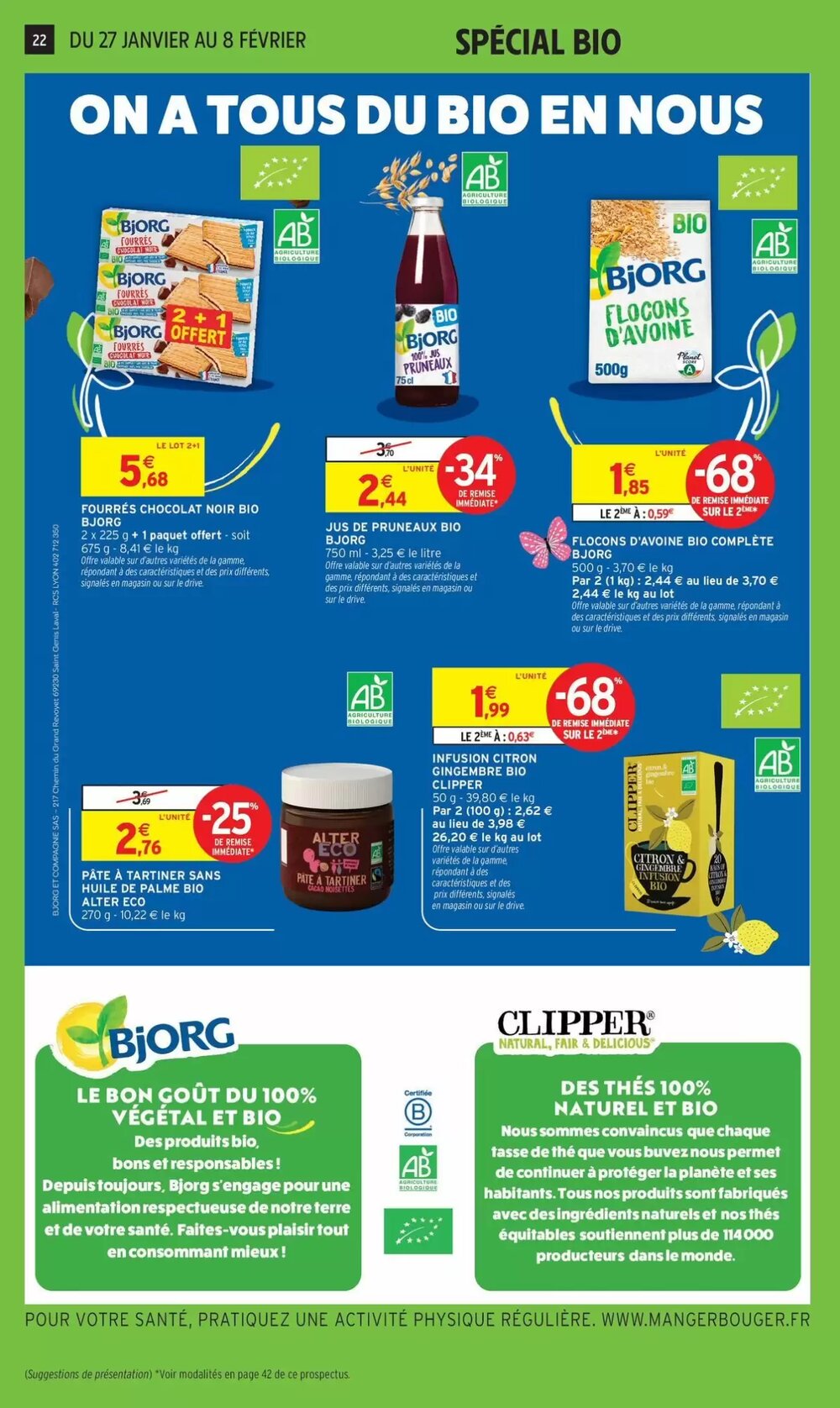 Prospectus promotionnel Intermarché valable à partir du 27/01/2026 - Page 22.