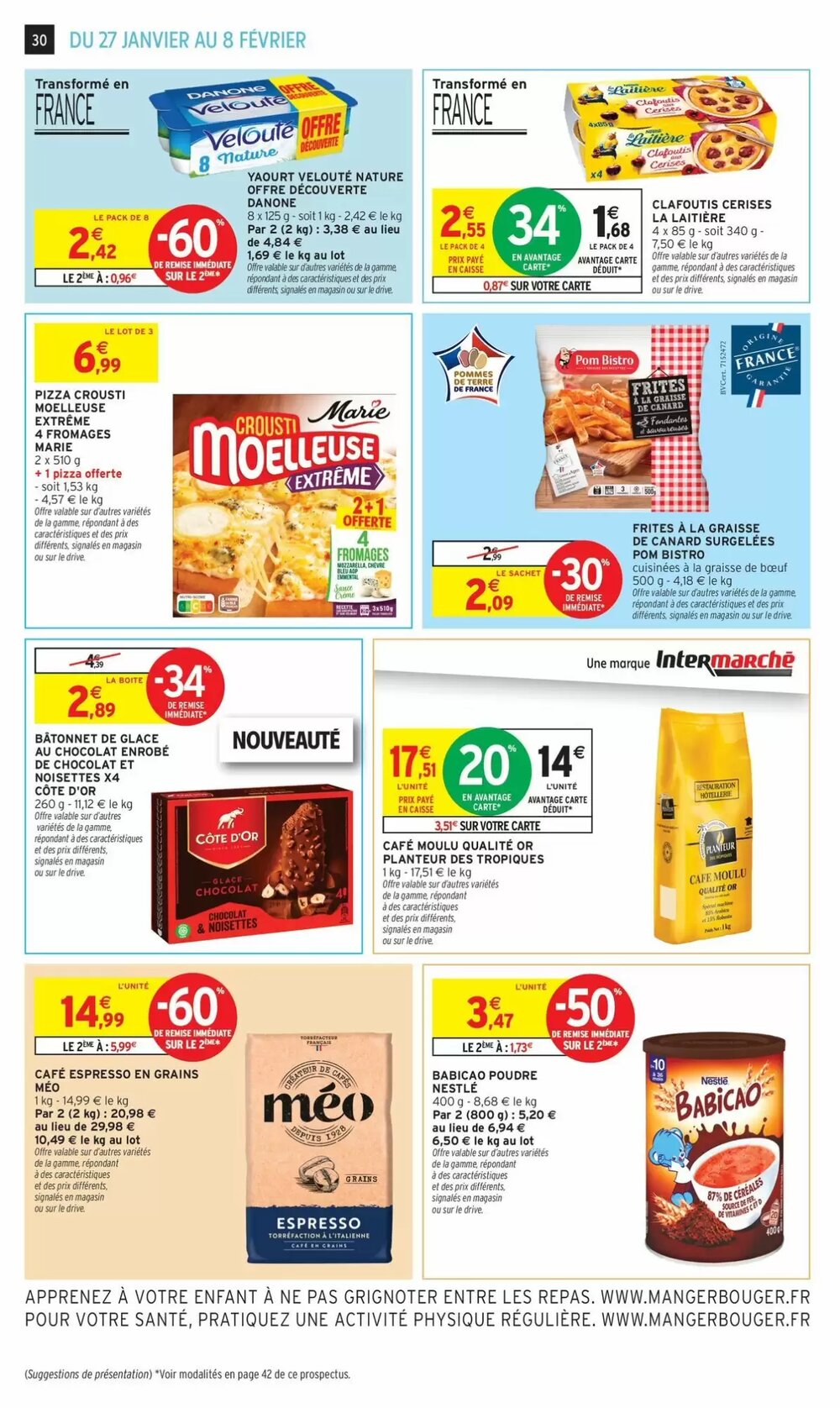Prospectus promotionnel Intermarché valable à partir du 27/01/2026 - Page 30.