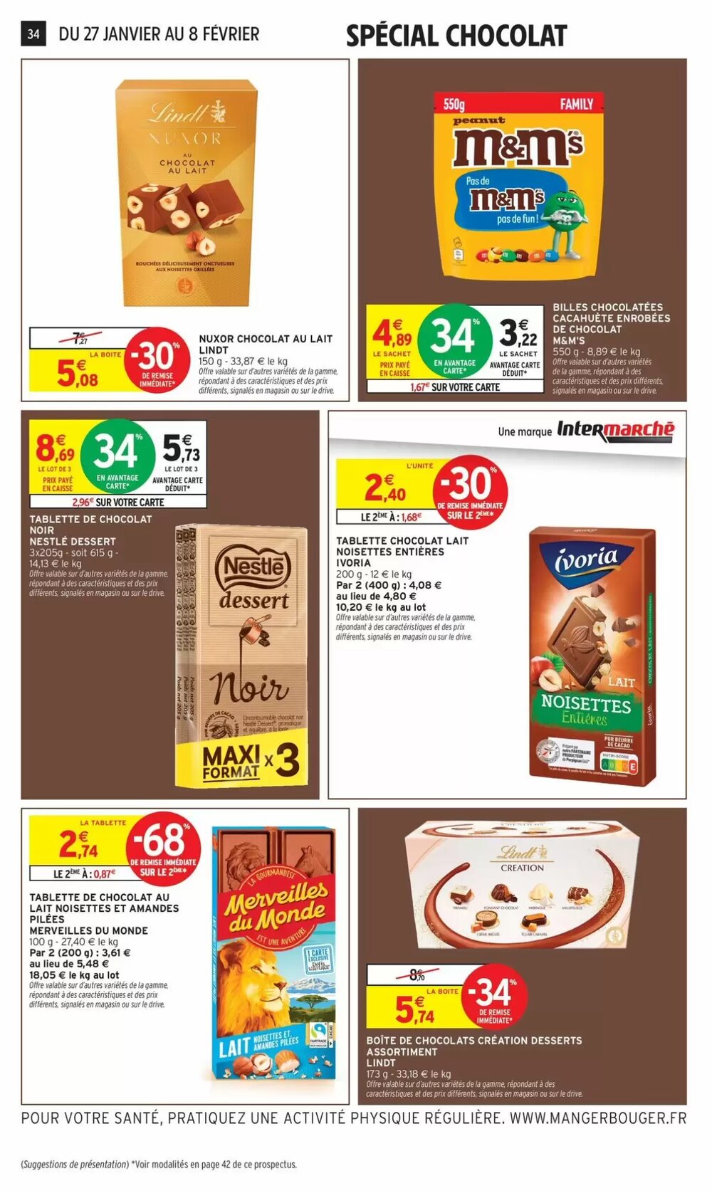 Prospectus promotionnel Intermarché valable à partir du 27/01/2026 - Page 34.