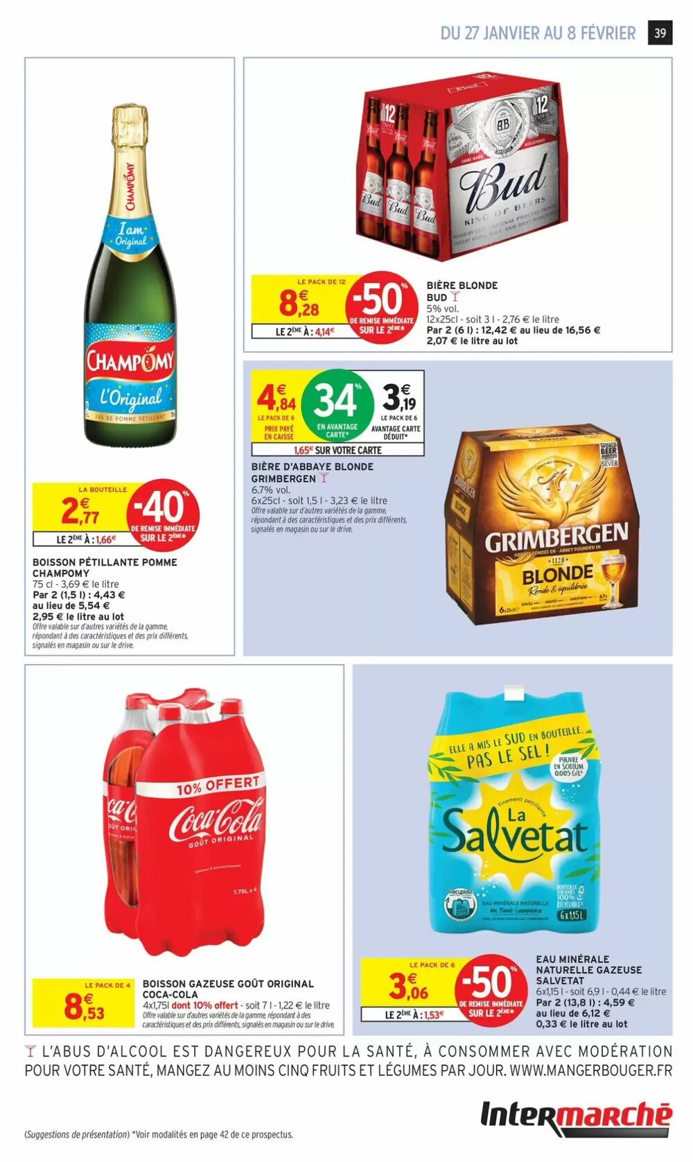Prospectus promotionnel Intermarché valable à partir du 27/01/2026 - Page 39.