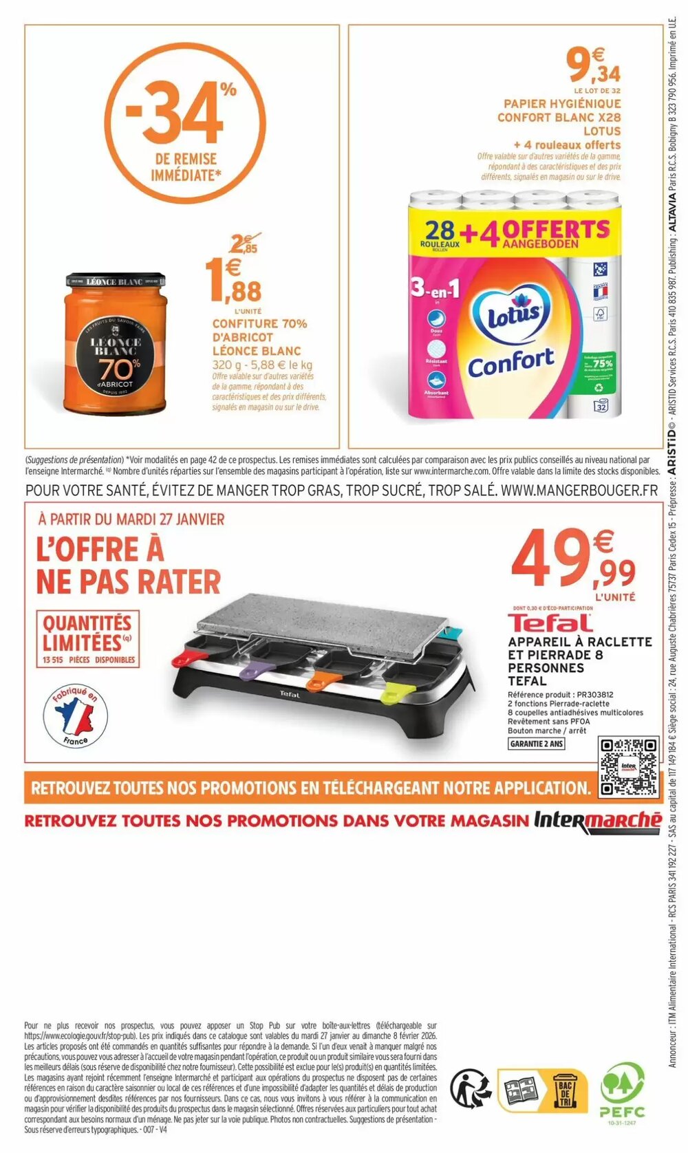 Prospectus promotionnel Intermarché valable à partir du 27/01/2026 - Page 48.