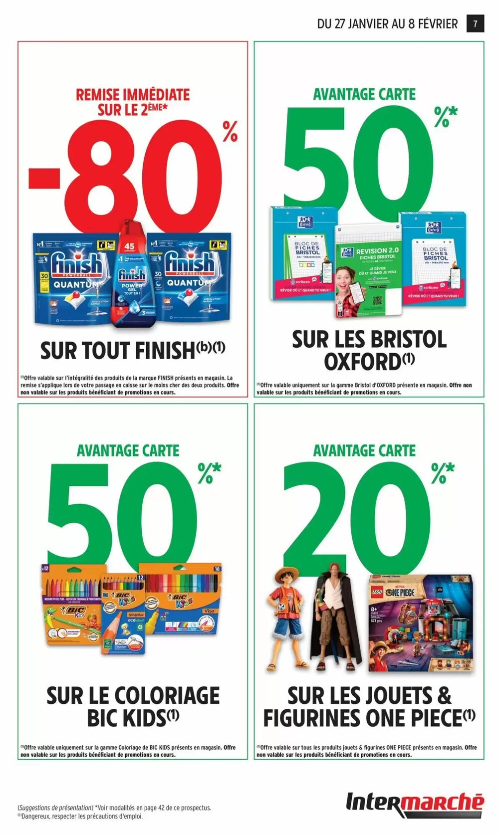Prospectus promotionnel Intermarché valable à partir du 27/01/2026 - Page 7.