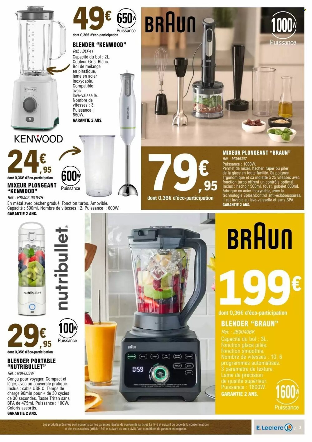 Prospectus promotionnel E.Leclerc valable à partir du 27/01/2026 - Page 3.